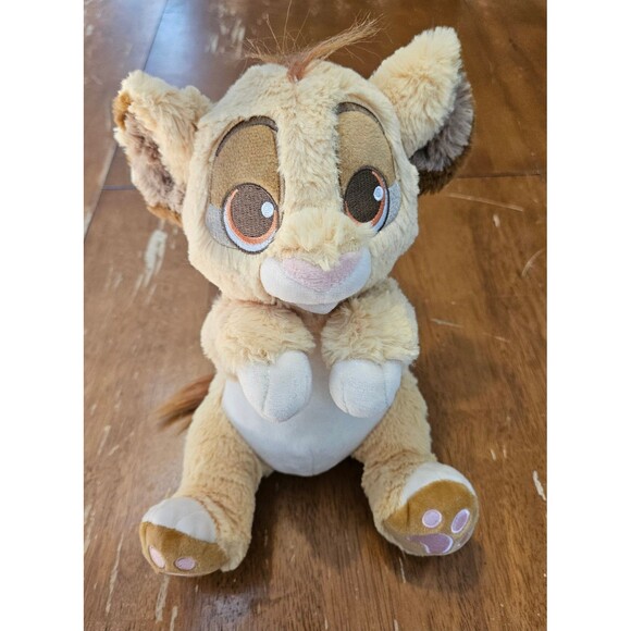 Disney Parks Simba Lion King Soft Plush 10inch Stuffed Animal - Picture 1 of 3